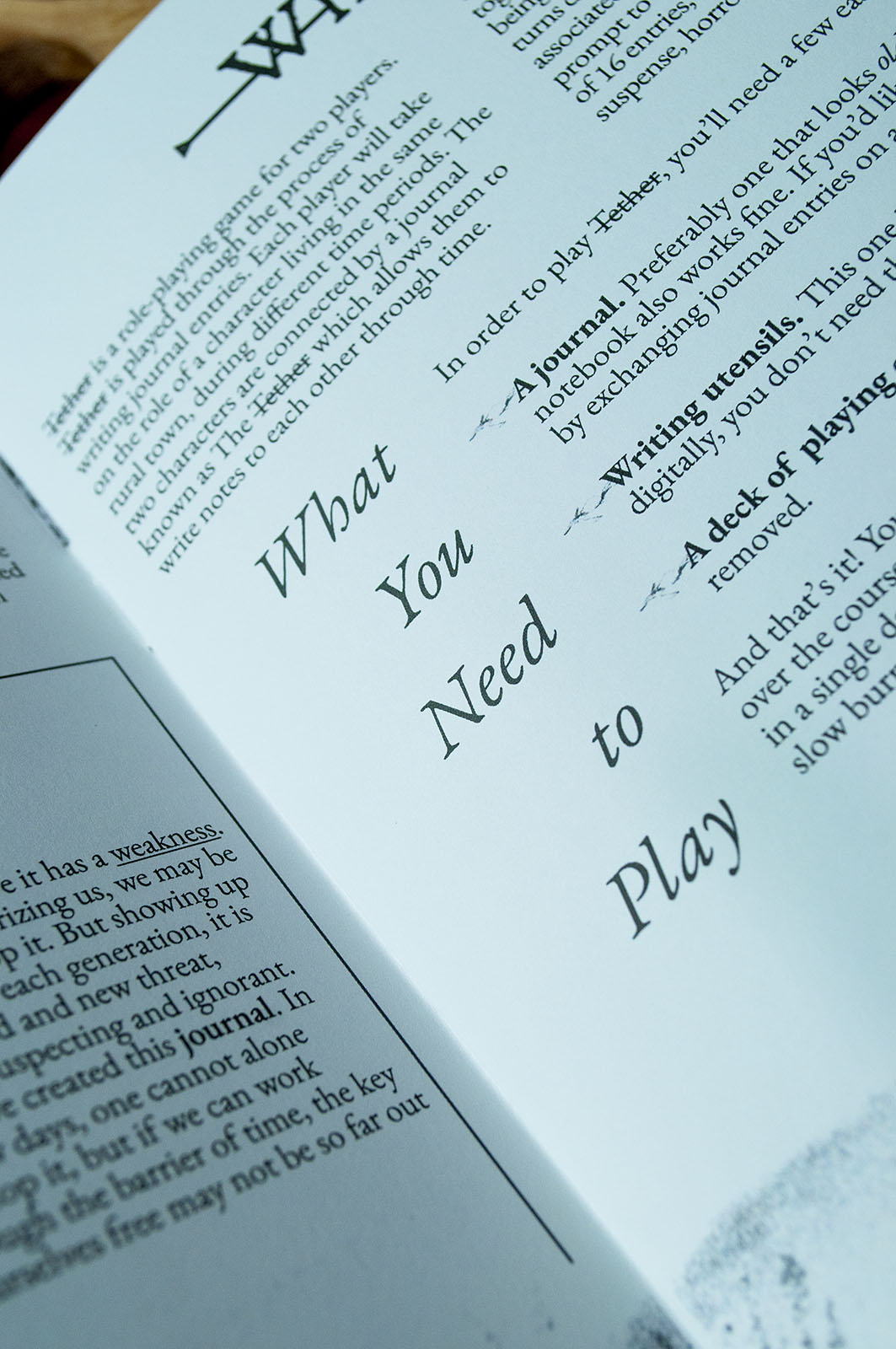 Tether & Journal Bundle