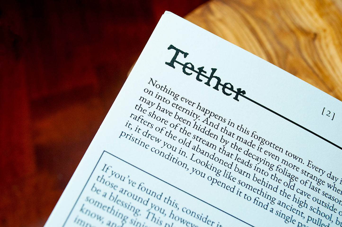 Tether & Journal Bundle