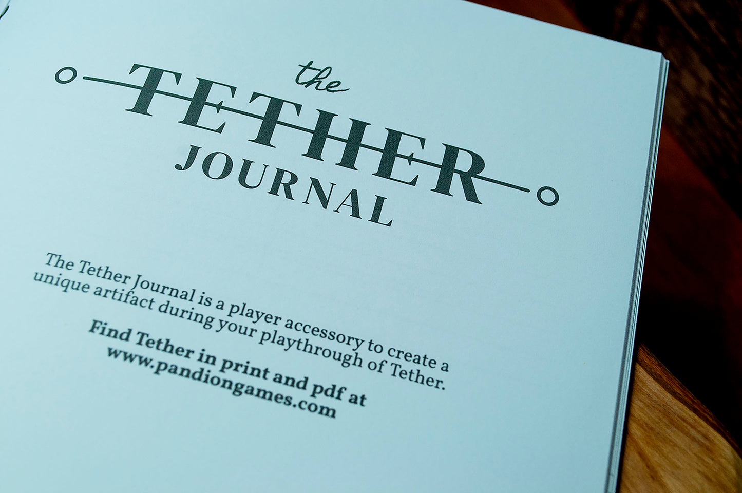 Tether & Journal Bundle