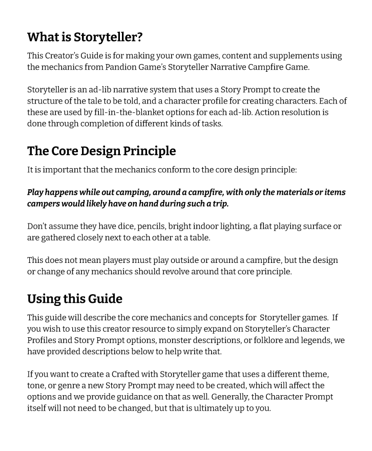 Storyteller Creator's Guide (Free PDF)