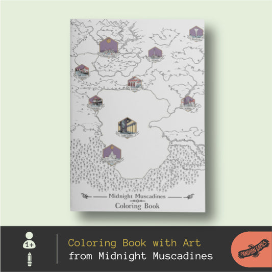 Midnight Muscadines Coloring Book