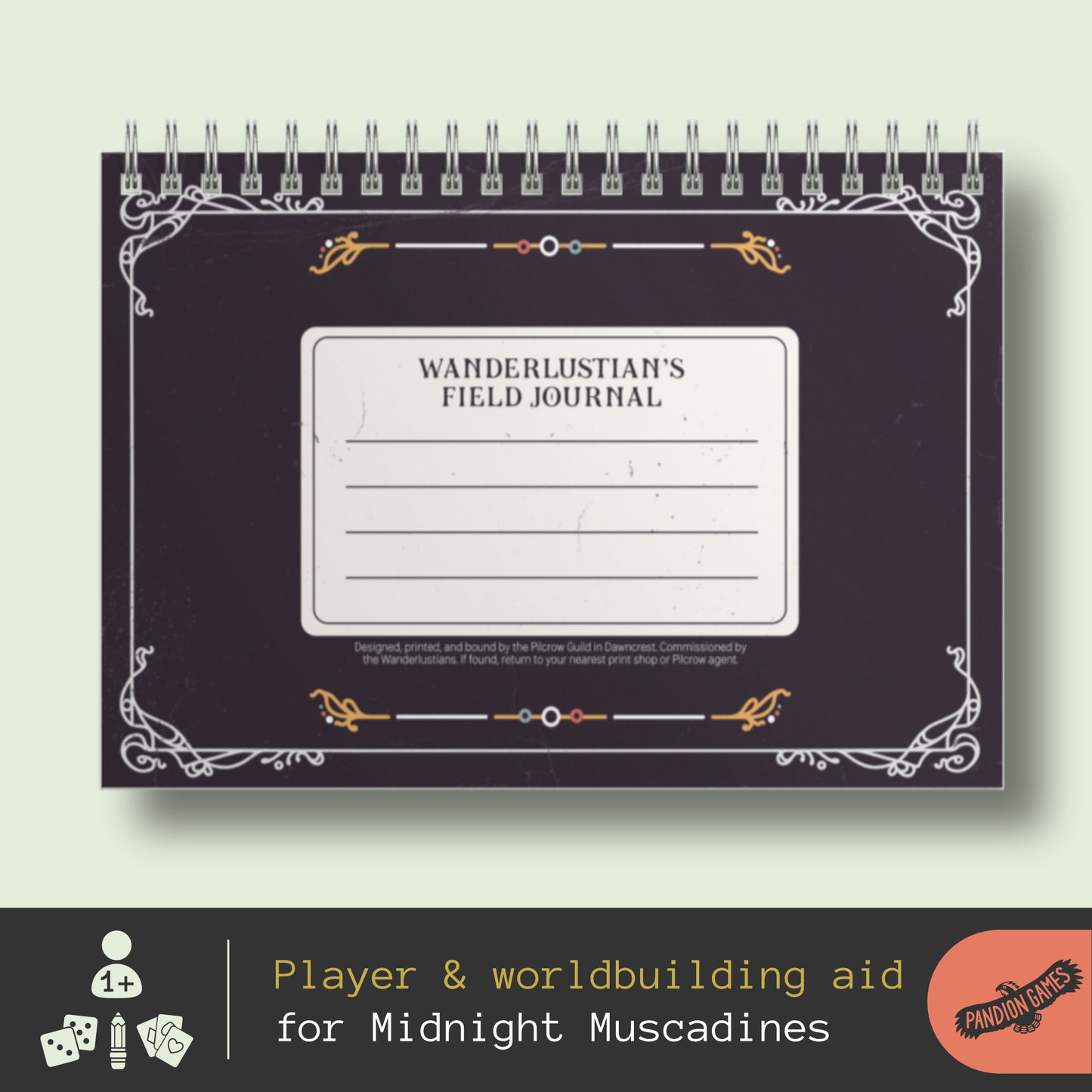 Midnight Muscadines Wanderlustian Journal